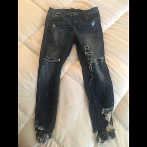 Distressed Jeans